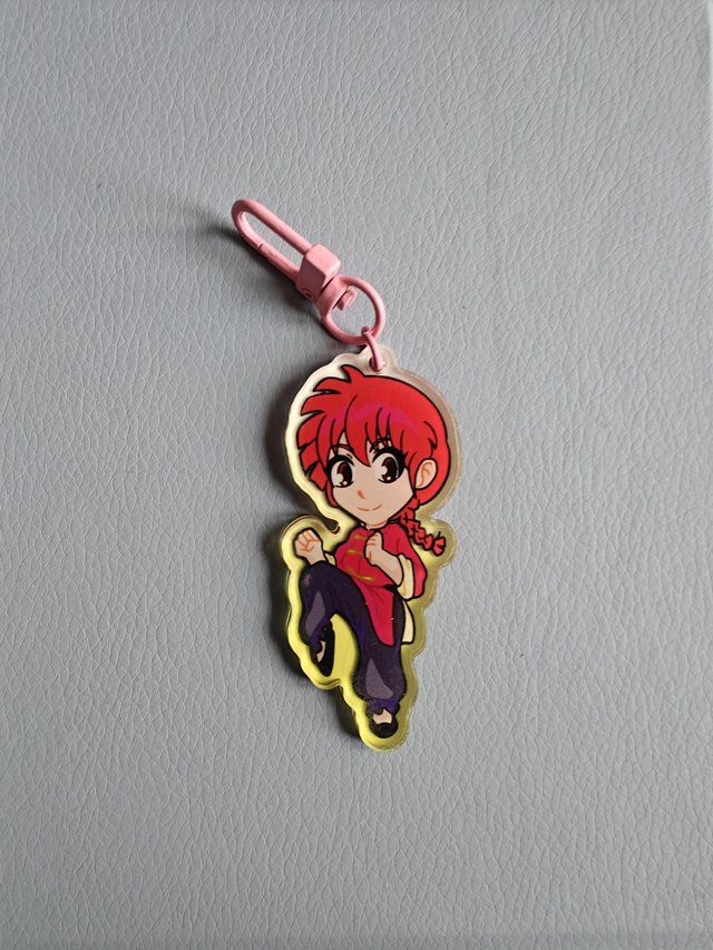 Ranma girl acrylic charm