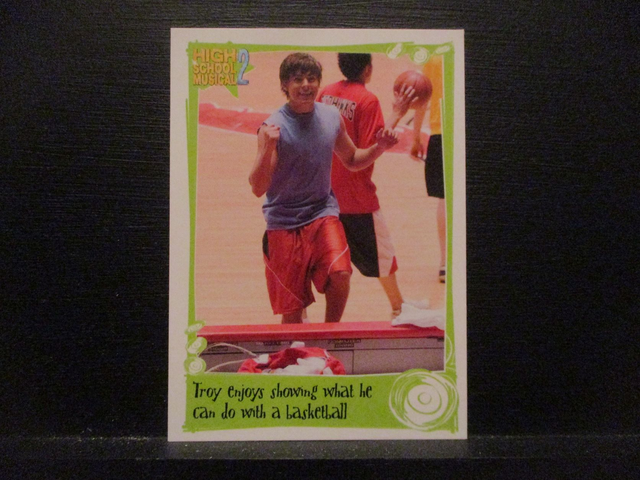 High School Musical 2 Original Trading Card #87