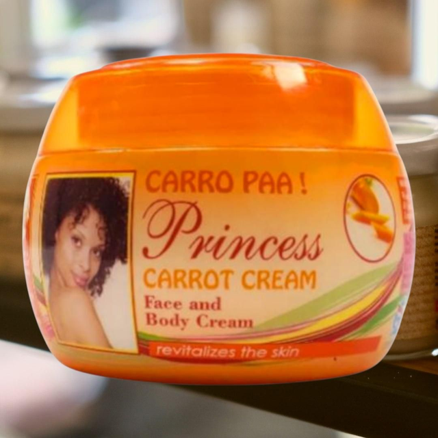 Princess Carrot Cream | Face & Body Cream – Moisturiser

