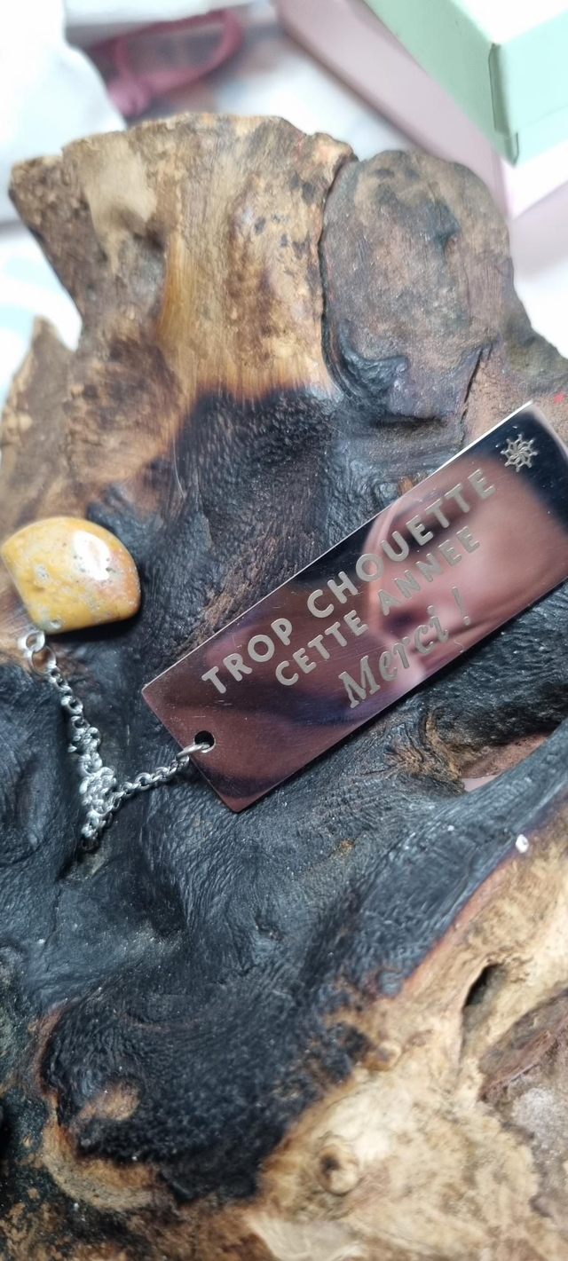 Marque pages agate crazy lace