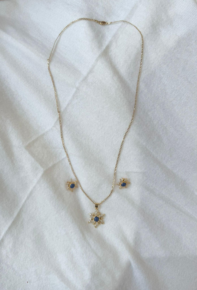 Parure fleurs d'ylang-ylang 