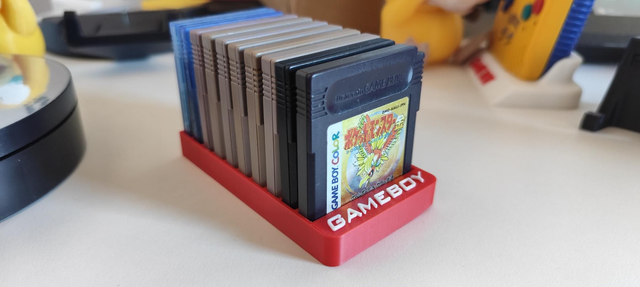 Rangement de 10 jeux Gameboy/Color/Advance