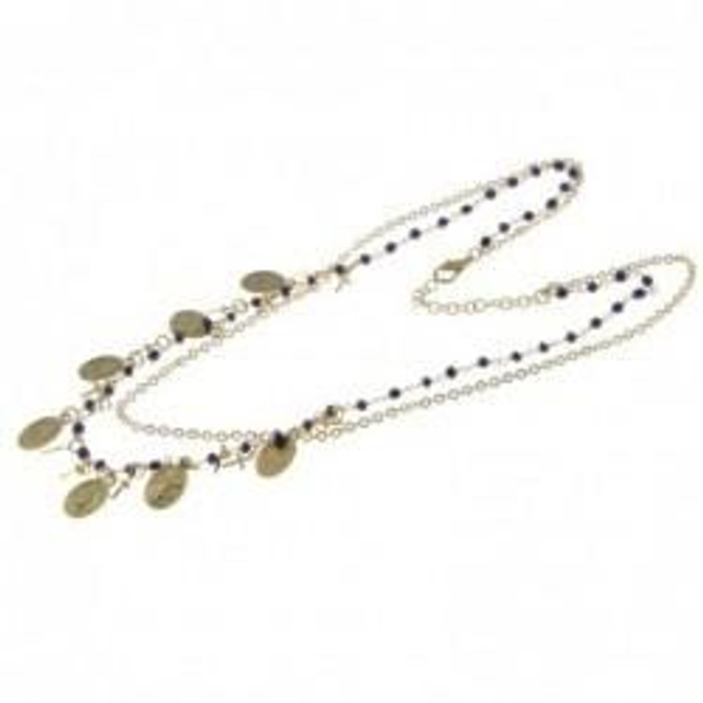 Collana donna in bronzo con souvenirs religiosi