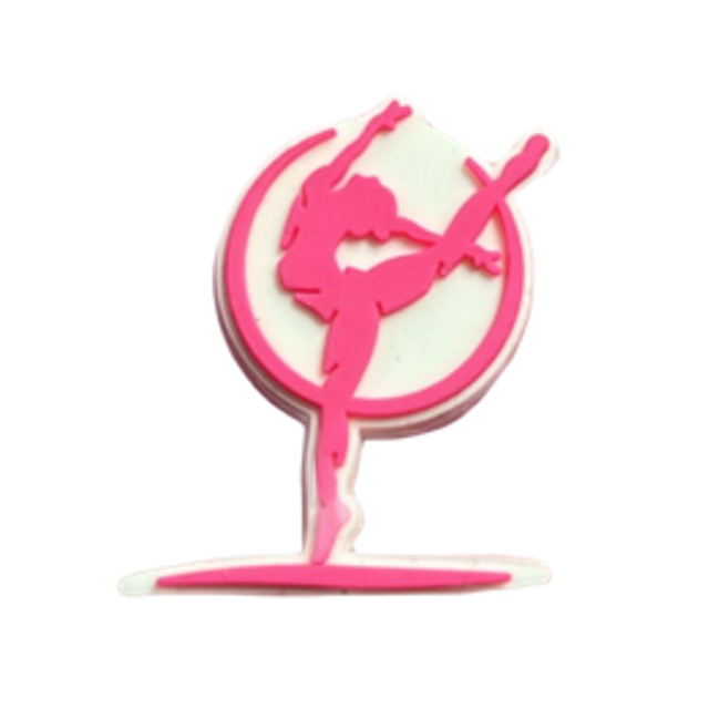 Croc Charm - Dancer Pink