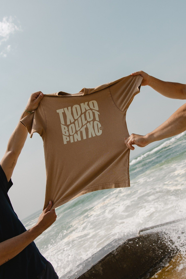 T-shirt unisexe - Marron clair 