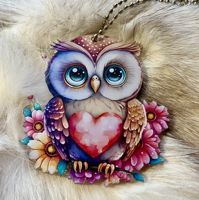 Ikkunakoriste pöllö