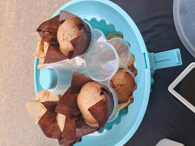 Lemon &amp; poppy seed muffins 