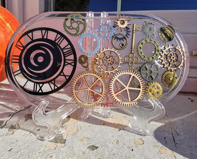 Vide poche engrenages 