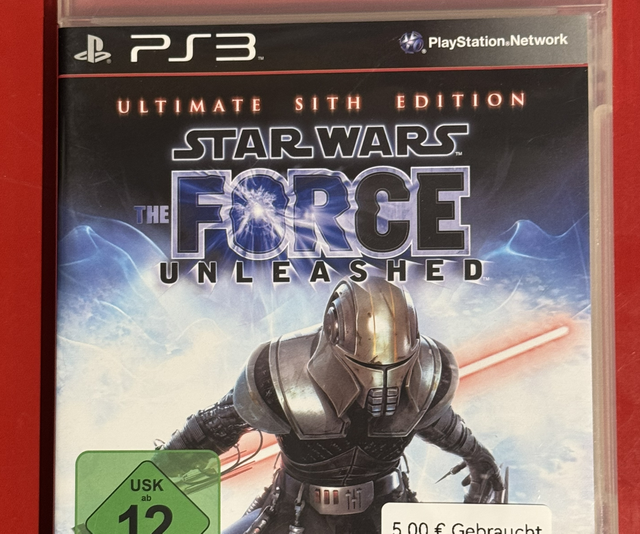 PS3 STAR WARS THE FORCE UNLEASHED