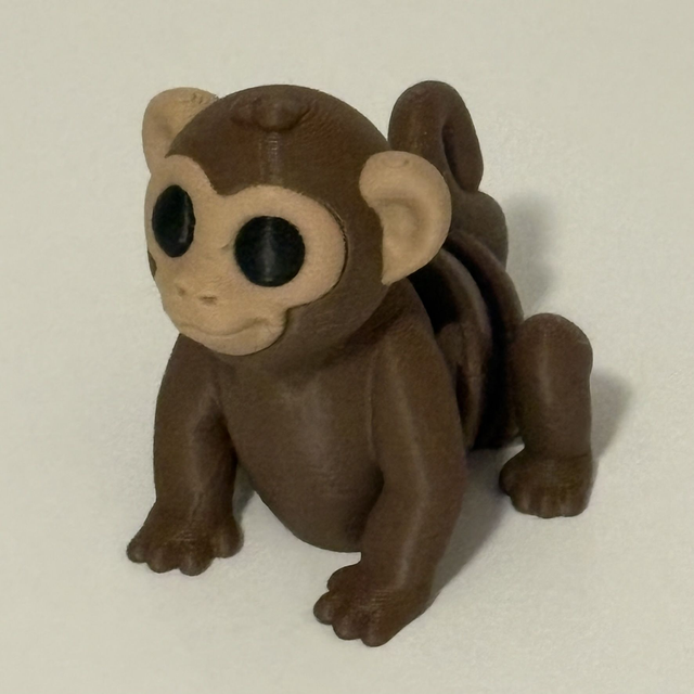 3D Printed Monkey