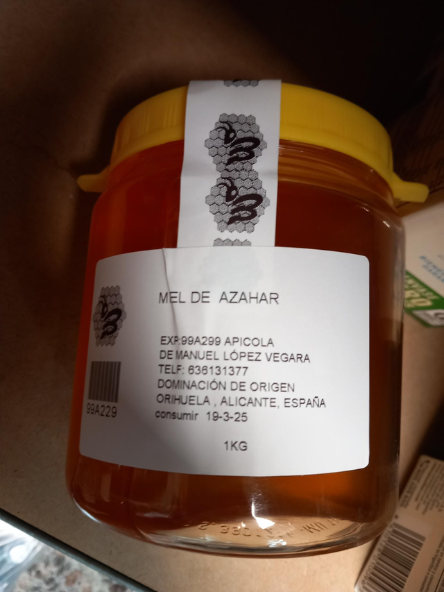 Miel de azahar 1kg