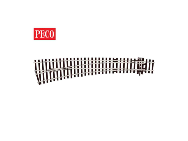 Aiguillage courbe à gauche Peco SL-E87 H0