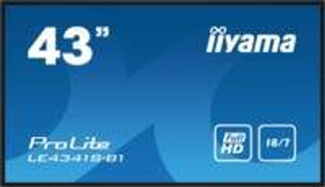 iiyama LE4341S-B1 beeldkrant Digitale signage flatscreen 108