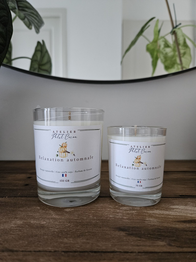 Bougie Relaxation automnale