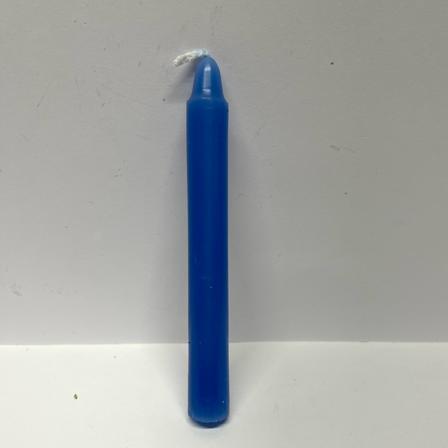 Spell Candle - Dark Blue (Wisdom) 
