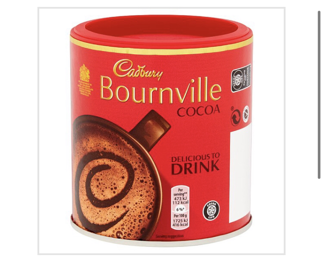 Cadbury Bournville Cocoa 125g