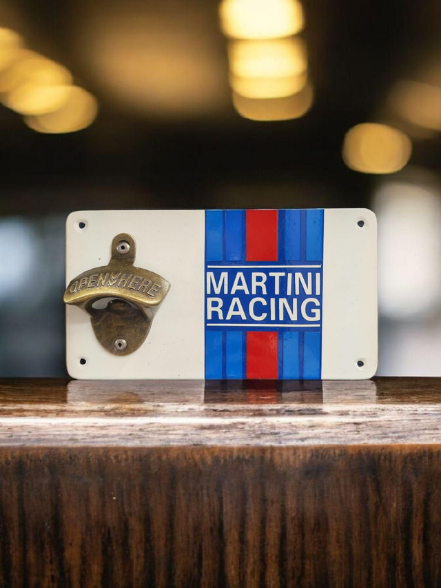 Décapsuleur mural Martini racing 