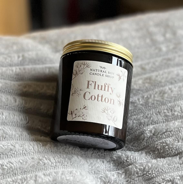 Fluffy Cotton Candle
