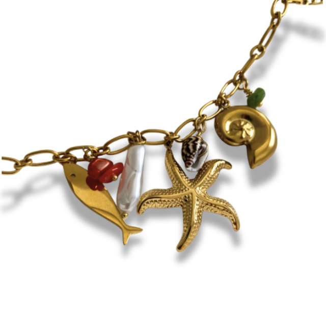 Bracelet charm étoile 