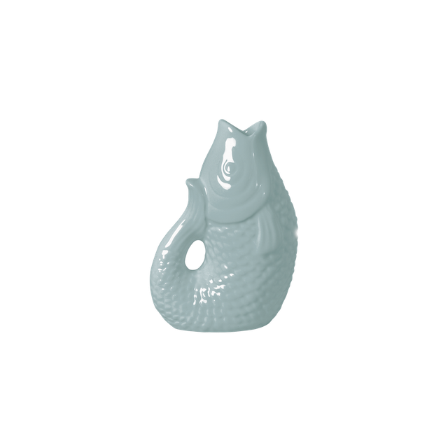 Vase poisson PM bleu