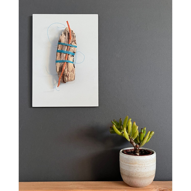 Balsa - small 3D wall sculpture