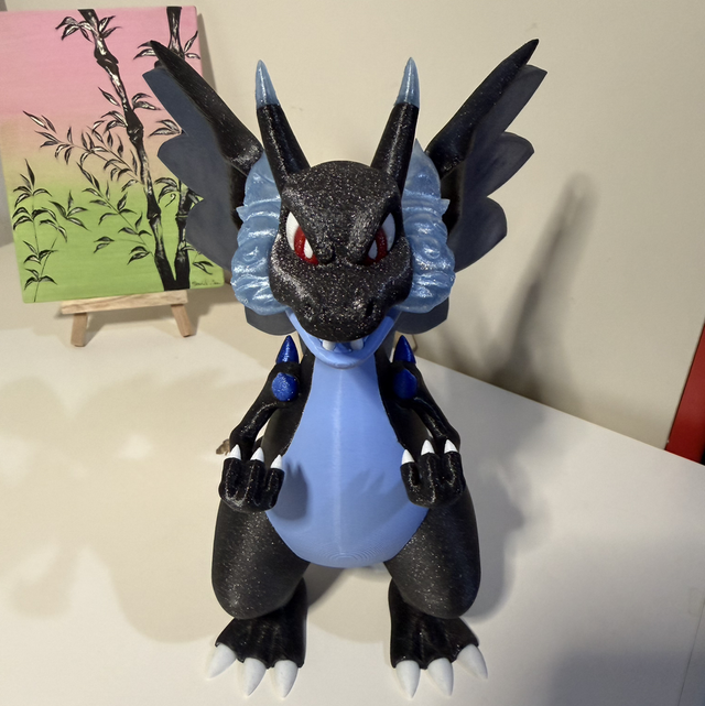 Fanart pla effetto multicolor o glitter