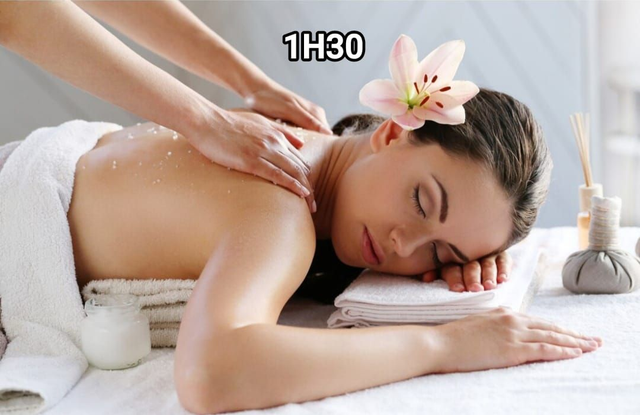 Massage relaxant 1H30