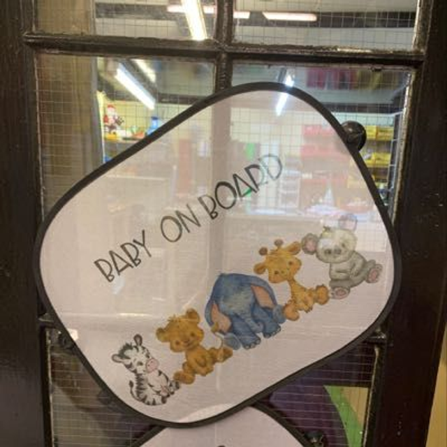 Baby on Board Car Sun Shade 