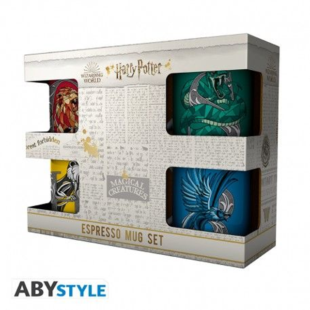 Harry Potter: Set of 4 Espresso Mugs