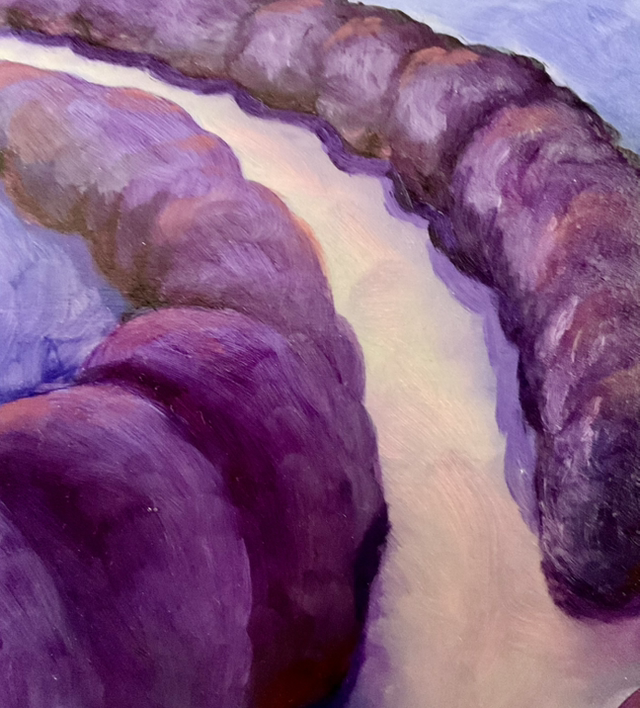 Original Oil Painting, Sugar Plum Night