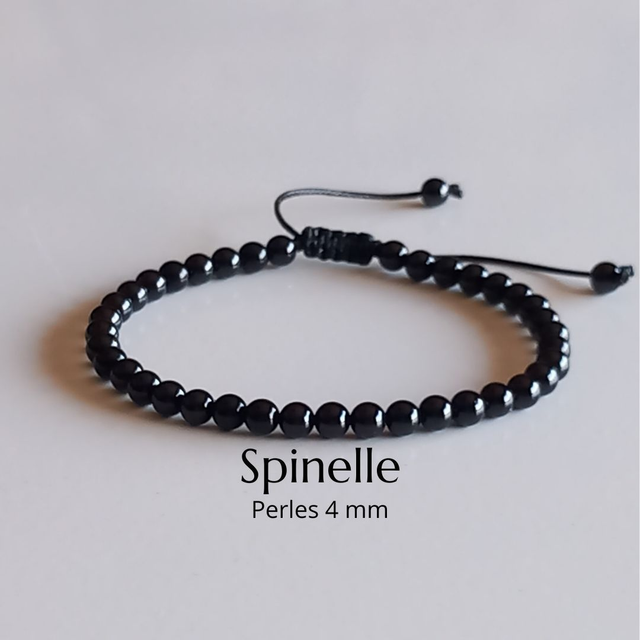 Bracelet ajustable en Spinelle