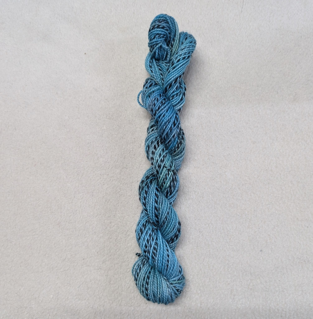 Zebra Merino/Nylon Mini Skein Daphne