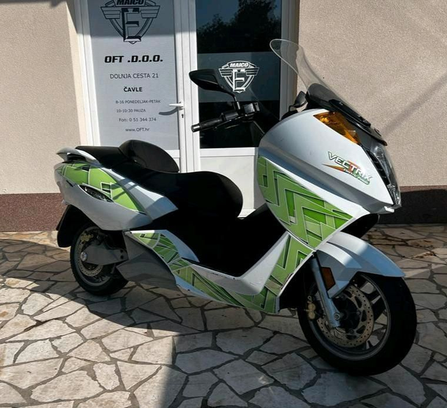 Vectrix VX 1 Akku Umbau auf 20 kWh Lithium, 400 km Reichweite