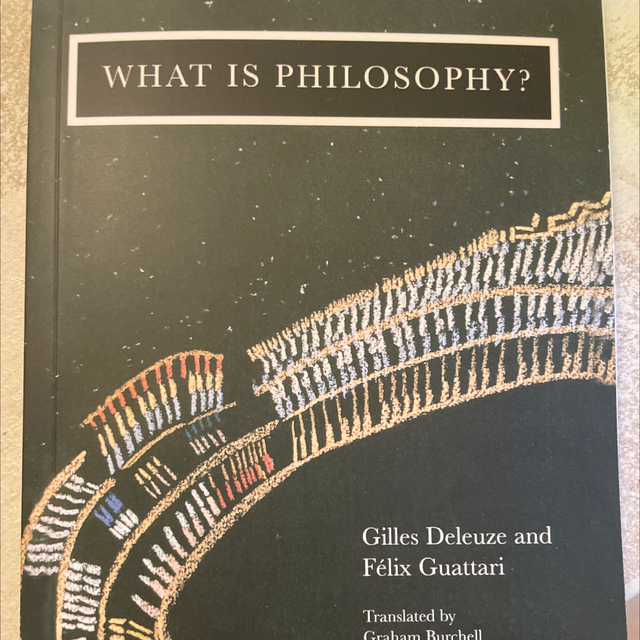 What Is Philosophy Deleuze Guattari