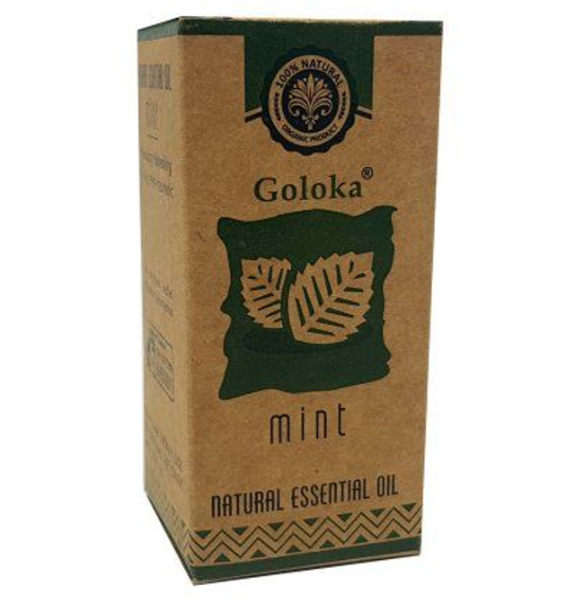 Huile essentielle de Menthe poivrée Goloka 100% naturelle