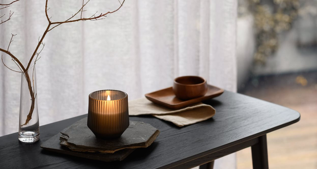 Scented Wax Glass Candle Awaken W8,5 x H9,5cm 