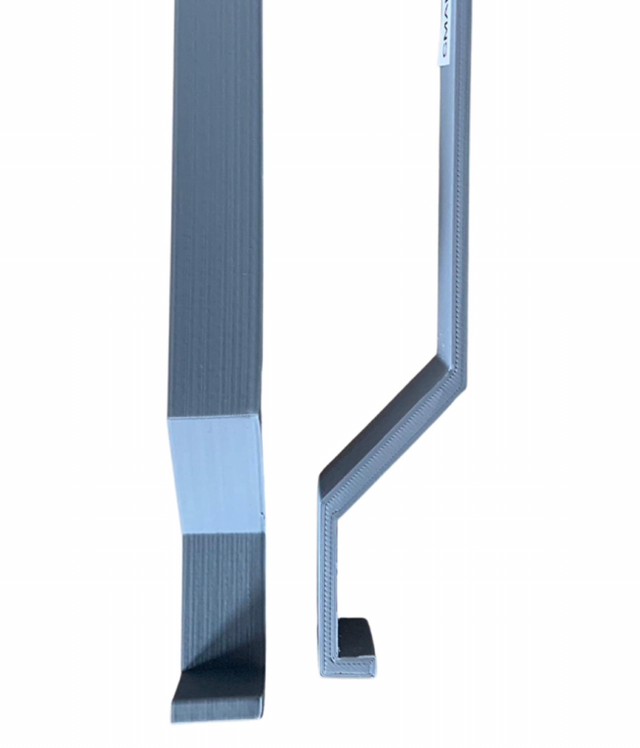 GREY SDX FRONT Mat Extenders/Supports 