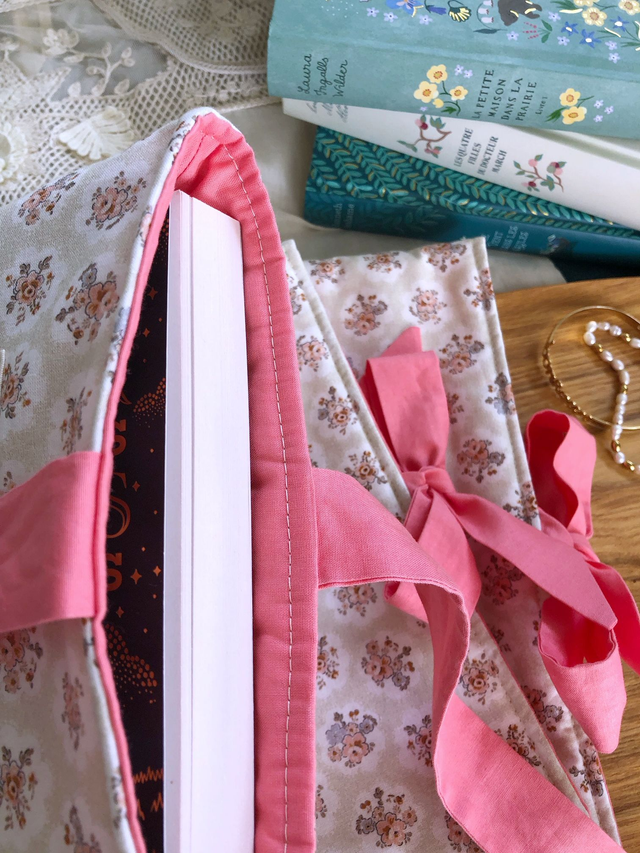 Pochette à livres en coton fleuri - Bolton gardens