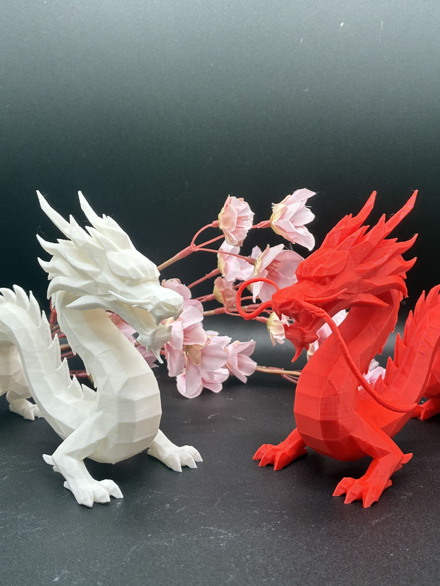 Dragon décoratif – Impression 3D 🐉 