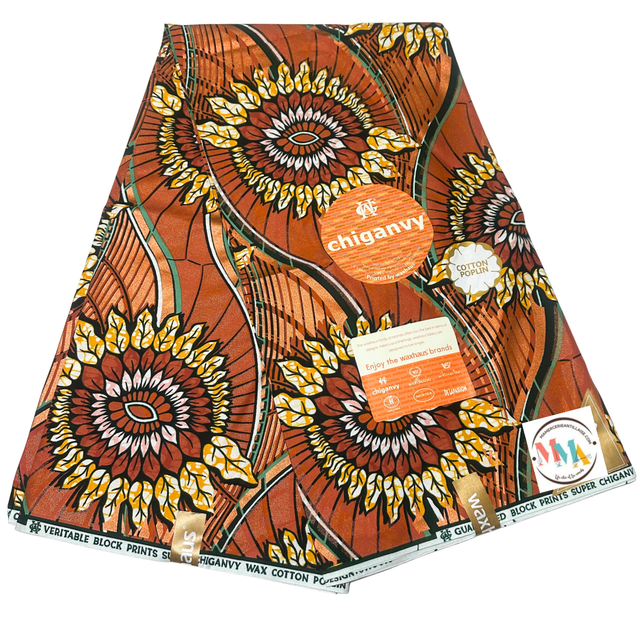 Wax Karamba 5m40 Coton Pailleté