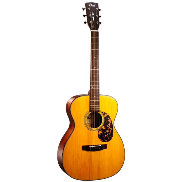 Cort L300V Concert Acoustic - All Solid with Adirondack Top