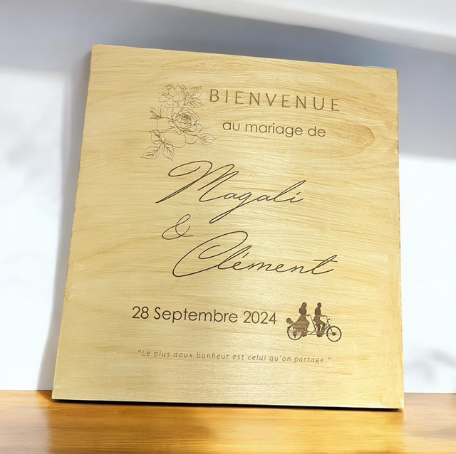 Panneau de bienvenue