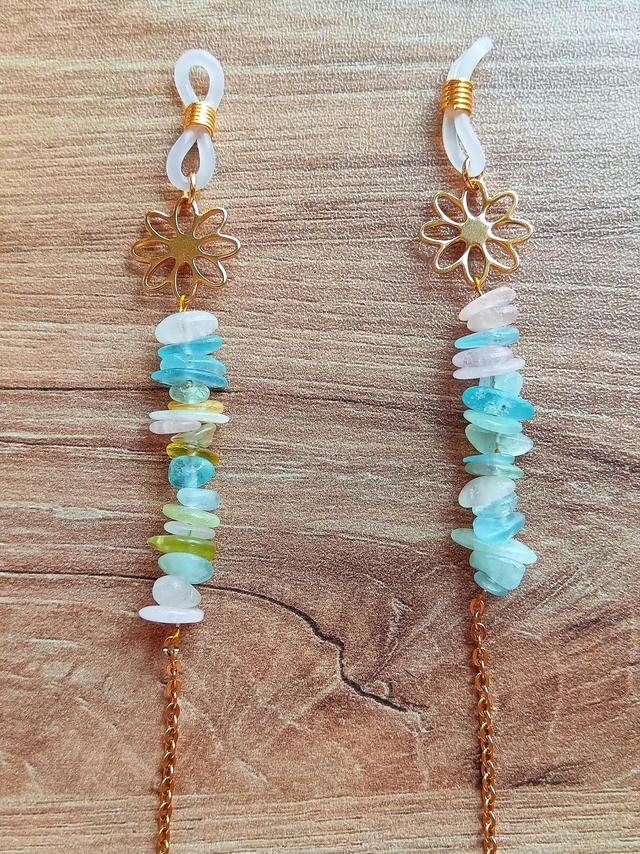 Chaine de lunettes FLOWER POWER Intemporelle