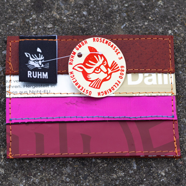 Kreditkarten-Etui 3-6 Karten (Recycled/Made in Feldkirch)
