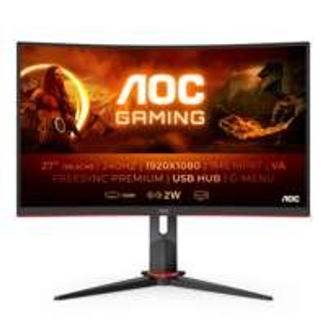 AOC G2 27inch Full-HD LED Zwart, Rood