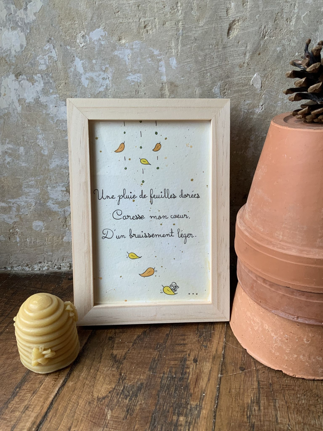 « Pluie de feuilles »