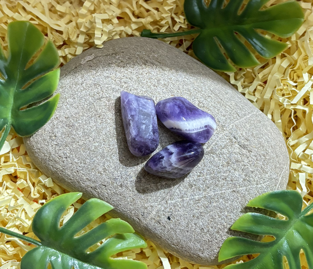 PIERRE ROULÉE D’AMÉTHYSTE 3-4cm