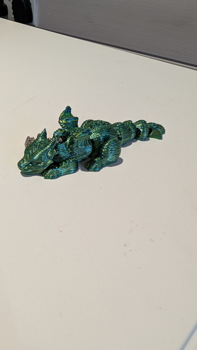 Scruffy Dragon Flexi Figure/Keyring