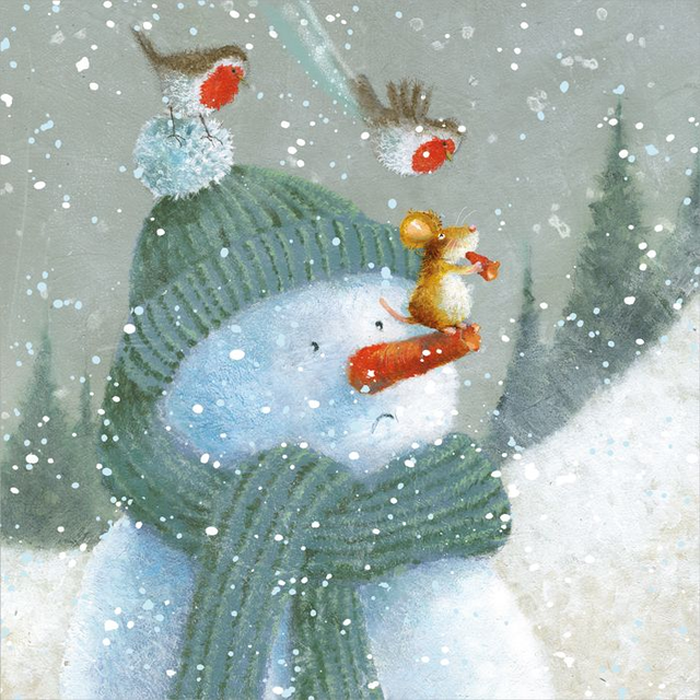 Charity Christmas Card Pack – 8 cards of the same design with envelopes