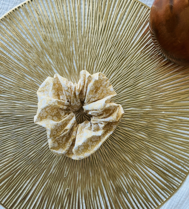 Chouchou en coton modèle « Zina » 